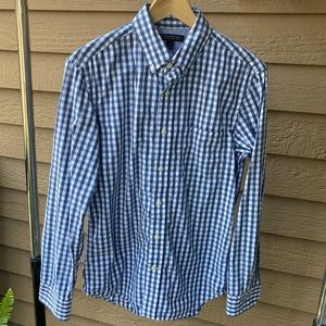 Banana Republic Mens, soft-wash Gingham Shirt